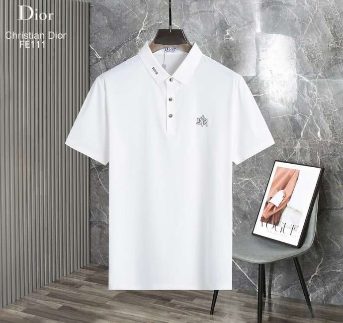 Dior Polo Shirt Short _SKUDiorM-3XL26rn5620130